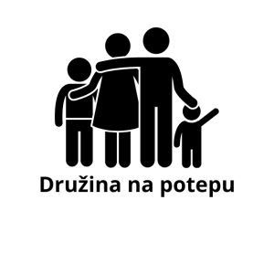 Nalepka za avto  “Družina na potepu”